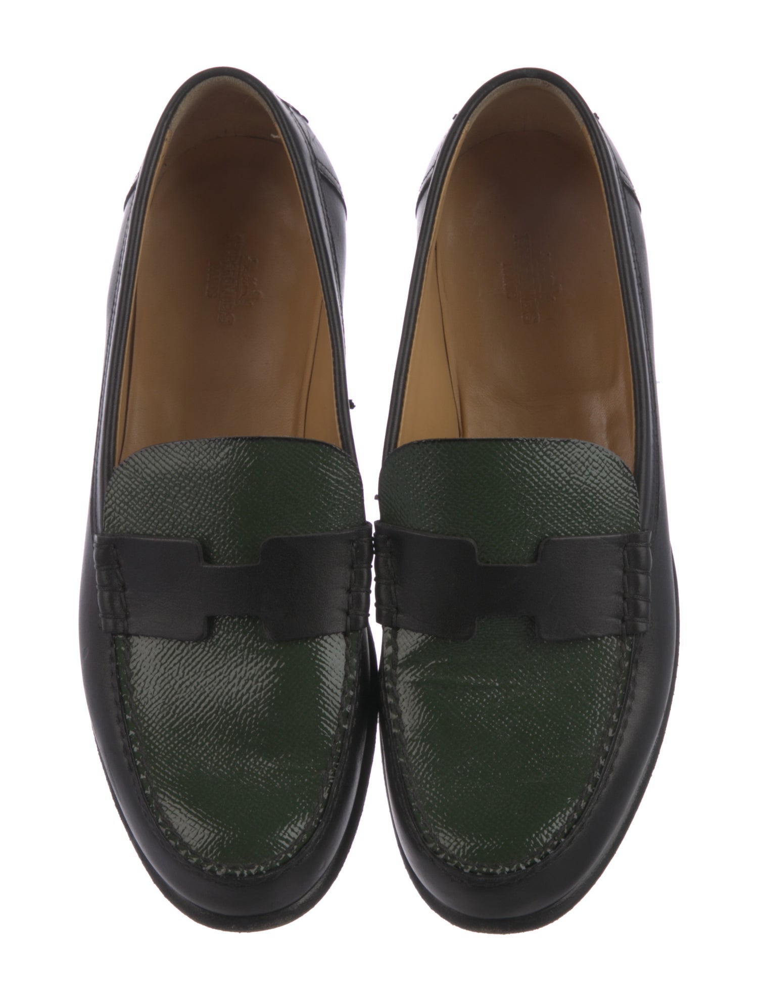 Hermès Hour Leather Loafers